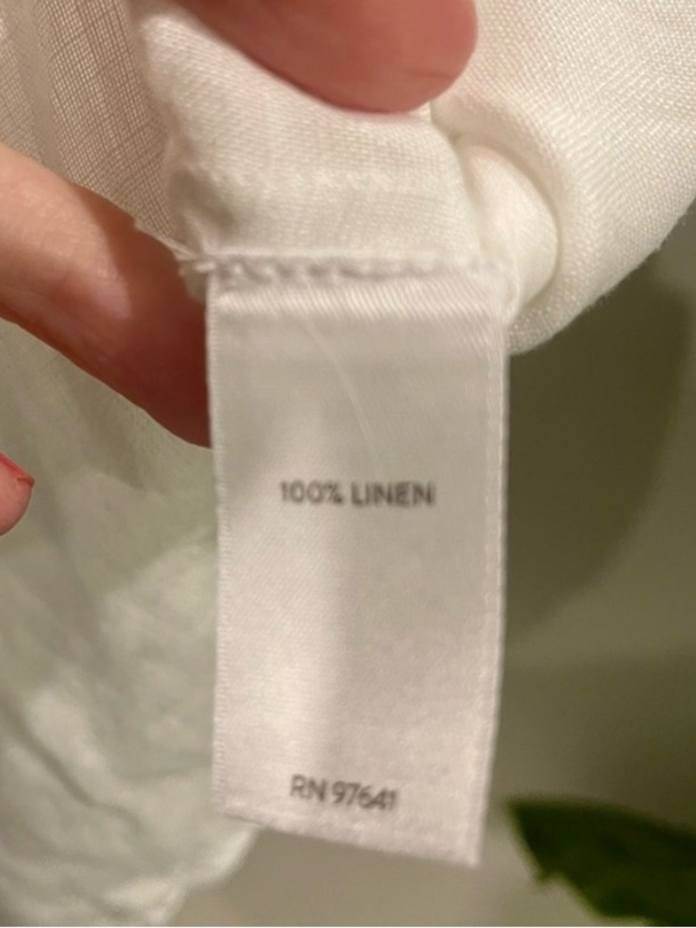 J. Jill Long-Sleeve Button-Front Linen Tunic in Lilac - Picture 15 of 15